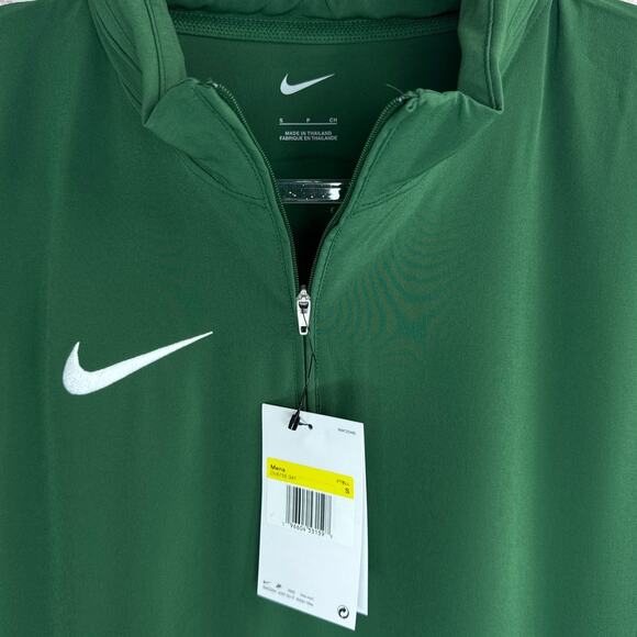 NWT Nike Woven Coaches Jacket Short Sleeve Green White Mens Size S (DV6755-341) - Picture 2 of 6